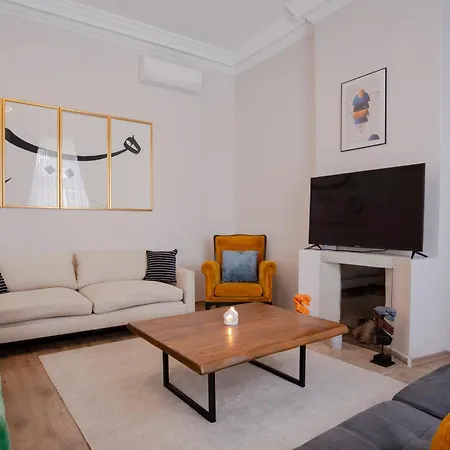 Appartement Spacious 3-bedroom, 2-bathroom With High Ceilings Istanboel